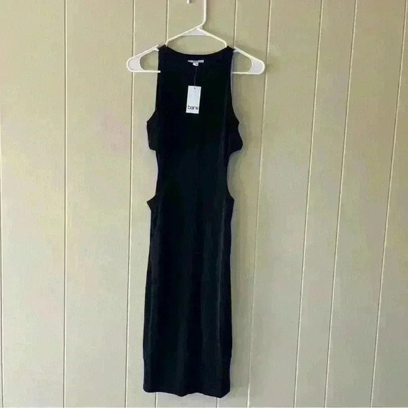 Bar lll Womens Sleeveless Cut- Out Bodycon Dress Deep Black Size XS NWT - Picture 3 of 14